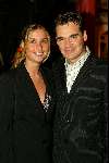 Aalsmeer 8 november 2002
 Modeshow la Perla
Jeroen v d Boom met vriendin
