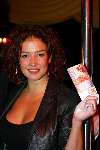 Amstelveen 31 oktober 2002
Opening Bells club van John v Katwijk, Bob Pels en Yip
Katja Schuurman