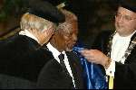 Tilburg 21 november 2002
eredoctoraat Kofi Annan
