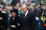 Delft 15 oktober 2002
Begrafenis Prins Claus.
Koning albert en Koningin Paola