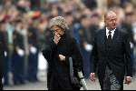 Delft 15 oktober 2002
Begrafenis Prins Claus.
Koning Juan Carlos met zijn Koningin Sofia