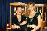 Garderen 23 november 2002
Juwelen en Horlogeshow van Ibink Juwelen .
Mylou Mazali(l) en Melanie Greve(r) (operette zangeressen)