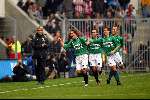 Eindhoven 17 november 2002
PSV-Feyenoord 1-2
Feyenoordc en Ono blij