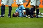 Eindhoven 17 november 2002
PSV-Feyenoord 1-2
Patrick Lodewijks blessure