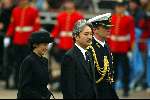 Delft 15 oktober 2002
Begrafenis Prins Claus.
Prins Akishino Japan