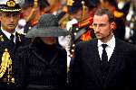 Delft 15 oktober 2002
Begrafenis Prins Claus.
Prins Haakon van Noorwegn met zijn vrouw