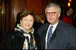 Amsterdam 25  november 2002
Premiere de Pianist van Roman Polanski in Tuschinski
Professor Heertje met vrouw
