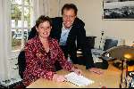 Eindhoven 7 november 2002
Rob v Gijzel met zijn vrouw Irene v Gijzel