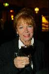 Amsterdam 25  november 2002
Premiere de Pianist van Roman Polanski in Tuschinski
Sonja Barend met glaasje wijn