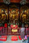Hong Kong 10 oktober 2002
Tempel met Boedha beeld