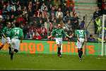 Eindhoven 17 november 2002
PSV-Feyenoord 1-2
Feyenoord en Thomas Buffel blij