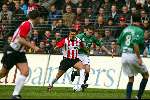 Eindhoven 17 november 2002
PSV-Feyenoord 1-2
Brett Emmerton en Wilfred Bouma