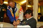 New York 3 november 2002
Marathon van New York
 Rene Froger met Wim Verhoorn