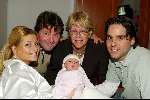 Rosmalen 28 november 2003
Albert West met zijn dochter Josine en schoonzoon Joep en kleindochter Femke