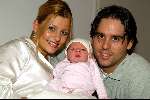 Rosmalen 28 november 2003
Albert West met zijn dochter Josine en schoonzoon Joep en kleindochter Femke