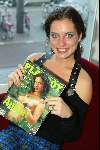 Amsterdam 11 november 2003
Aukje v ginneken bij presentatie playboy