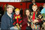 Amsterdam 16 november 2003
Premiere Pipo de clown in het pathe arena theater
Carel Craayenhof met gezin