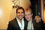 Amsterdam 11 november 2003
Presentatie sieradenlijn Otazu en Gassan diamonds
Rodrigo Otazu met Dennis v Tellingen