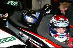 Donnington 25 november 2003
Trust & Minardi in donnington
Jos Verstappen en Don Perridon in formule 1 wagen