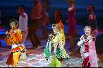 Utrecht 9 november 2003
Premiere Mama Mia in Utrec ht
Simone Kleinsma en Doris Baaten en Ellen Evers