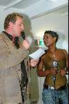 Amsterdam 14 november 2003
Presentatie cd gordon op de supperclub boot.
Gordon en Edsilia Rombley