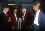 Eindhoven 14 Augustus 1994 eerste dag Ronaldo bij PSV verder op de foto Aad de Mos Frank Arnesen Frans v d Nieuwenhof