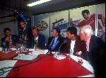Eindhoven, 14 Augustus 1989
Eerste dag Ronaldo 
Frank Arnesen  en Aad de Mos Wim Amels
