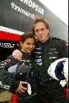 Donnington 25 november 2003
Trust & Minardi in donnington
Georgina Verbaan  en Jort Kelder