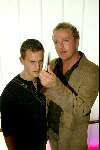 Amsterdam 14 november 2003
Presentatie cd gordon op de supperclub boot.
Gordon met zijn vriend Jacob v Rozelaar