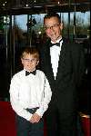 Utrecht 9 november 2003
Premiere Mama Mia in Utrec ht
Hans Smit met zoontje