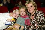 Amsterdam 16 november 2003
Premiere Pipo de clown in het pathe arena theater
Irene Moors met dochter