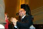 Amsterdam 7 november 2003
Ondertekening kontrakt Jaap v Zweden als dirigent van Philharmonisch concert