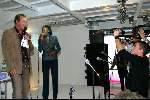 Amsterdam 14 november 2003
Presentatie cd gordon op de supperclub boot.
Gordon en Sarina