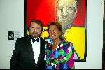 Utrecht 9 november 2003
Premiere Mama Mia in Utrec ht
Bjorn Ulvaeus  en Janine v d Ende