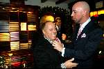 Amsterdam 27 november 2003.
Ralph Lauren Winkel op PC Hooftstraat 1 jarig bestaan.
Joop Braakhekke en Maik de Boer