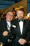Utrecht 9 november 2003
Premiere Mama Mia in Utrec ht
Bjorn Ulvaeus  en Joop v Tellingen