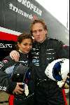 Donnington 25 november 2003
Trust & Minardi in donnington
Georgina Verbaan  en Jort Kelder
