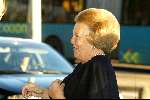 Amsterdam 6 november 2003
Koningin Beatrix bij concertgebouw