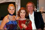 Gouda  17 november 2003
Premiere hemelbed met jos brink en liesbeth List
Liesbeth List met man endochter