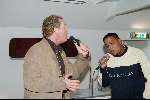 Amsterdam 14 november 2003
Presentatie cd gordon op de supperclub boot.
Gordon en Lloyd