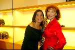 Amsterdam 13 november 2003
Winkel Louis Vuitton 1 jarig bestaan
Rosanna Lima en Marijke Helwegen