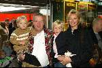 Amsterdam 16 november 2003
Premiere Pipo de clown in het pathe arena theater
Marijke Schaaphok met gezin