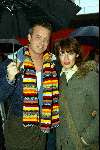 Amsterdam 16 november 2003
Premiere Pipo de clown in het pathe arena theater
Myrianne v Reeden met vriend