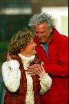 Hilversum 29 november 2003
Myrna Goosen met haar nieuwe vriend IJsbrandy