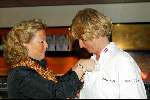 Amsterdam 20 november 2003
Presentatie boek Denise Mooij in Cartier Sud
met Odette v Thijn