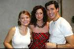 Utrecht 9 november 2003
Premiere Mama Mia in Utrec ht
Pia Douwes Oren Schrijver en  Celine Purcell