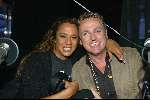 Amsterdam 14 november 2003
Presentatie cd gordon op de supperclub boot.
Patty Brard met Gordon