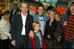 Amsterdam 16 november 2003
Premiere Pipo de clown in het pathe arena theater
Paul Romer Jr. met gezin