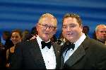 Utrecht 9 november 2003
Premiere Mama Mia in Utrec ht
Pieter v Vollenhoven met Erwin