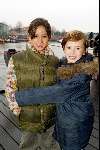Amsterdam 16 november 2003
Aankomst sinterklaas bij scheepvaartmuseum.
De kindernen van Rosanna lima
